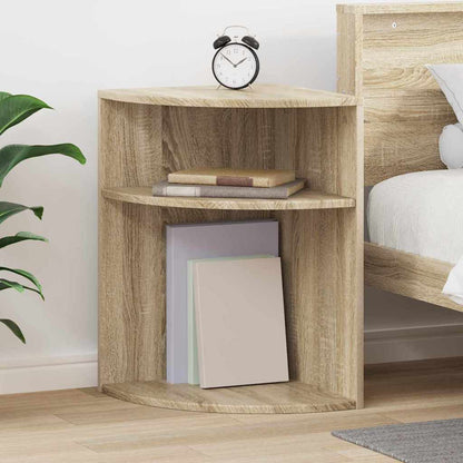 End Table 39.5 x 39.5 x 60 cm Engineered Wood Sonoma oak 39.5 cm