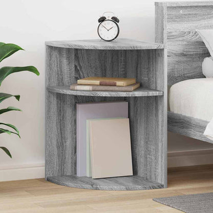 End Table 39.5 x 39.5 x 60 cm Engineered Wood Grey sonoma 39.5 cm