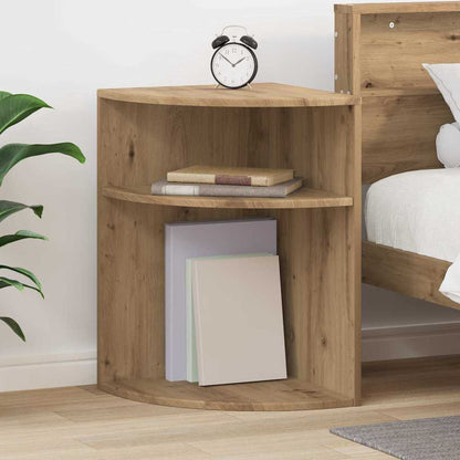 End Table 39.5 x 39.5 x 60 cm Engineered Wood Artisan oak 39.5 cm