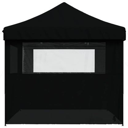 vidaXL Party Tent 292 x 440 x 315 cm Black Oxford Fabric 6