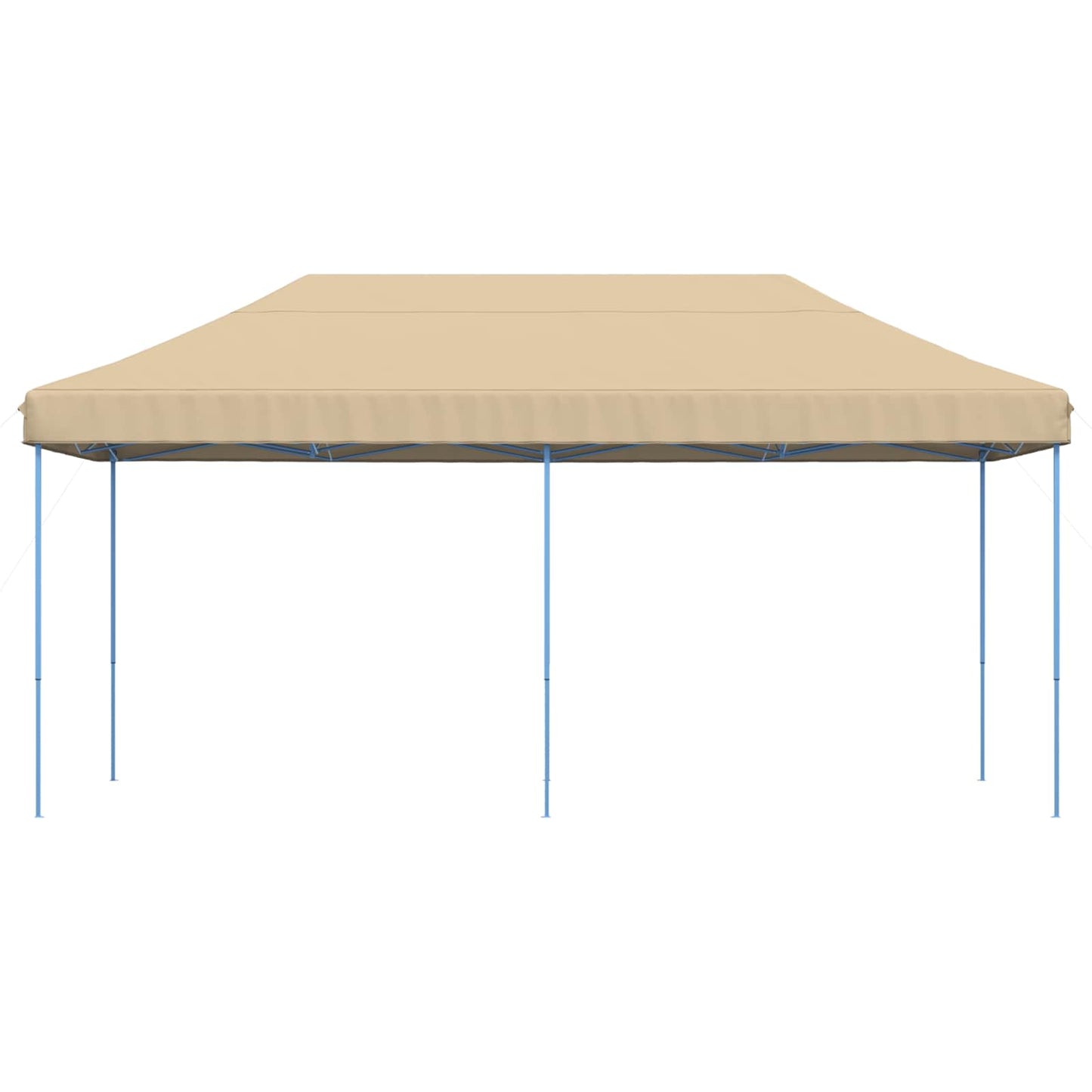 vidaXL Party Tent 292 x 580 x 315 cm Beige Oxford Fabric 3