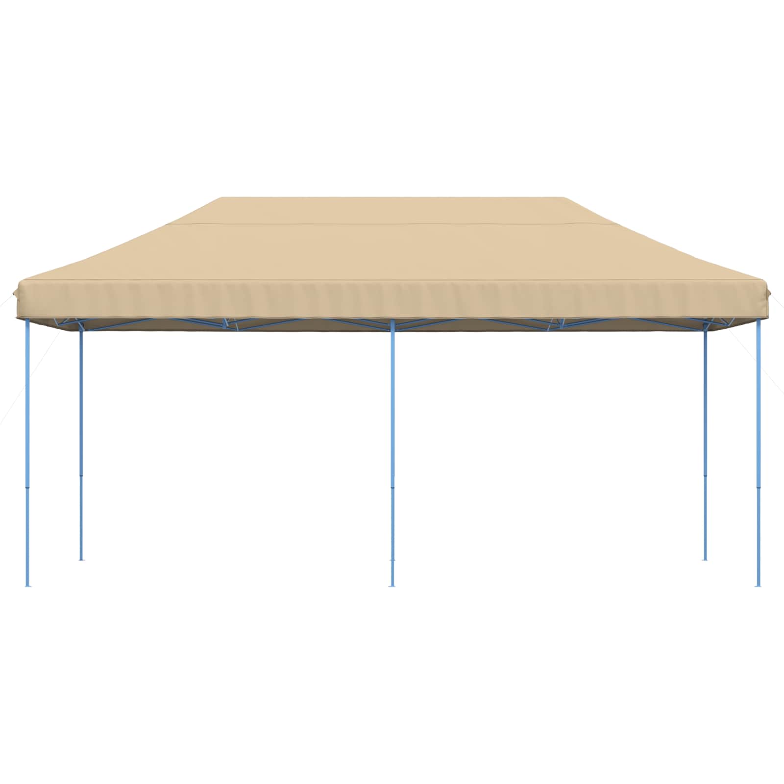 vidaXL Party Tent 292 x 580 x 315 cm Beige Oxford Fabric 3