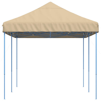 vidaXL Party Tent 292 x 580 x 315 cm Beige Oxford Fabric 5