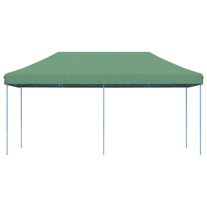vidaXL Party Tent 292 x 580 x 315 cm Green Oxford Fabric 3