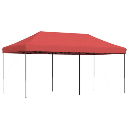 vidaXL Party Tent 292 x 580 x 315 cm Burgundy Oxford Fabric 6