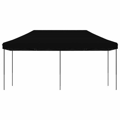 vidaXL Party Tent 292 x 580 x 315 cm Black Oxford Fabric 3