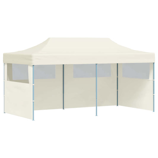 vidaXL Party Tent 291 x 580 x 315 cm Cream Oxford Fabric 2