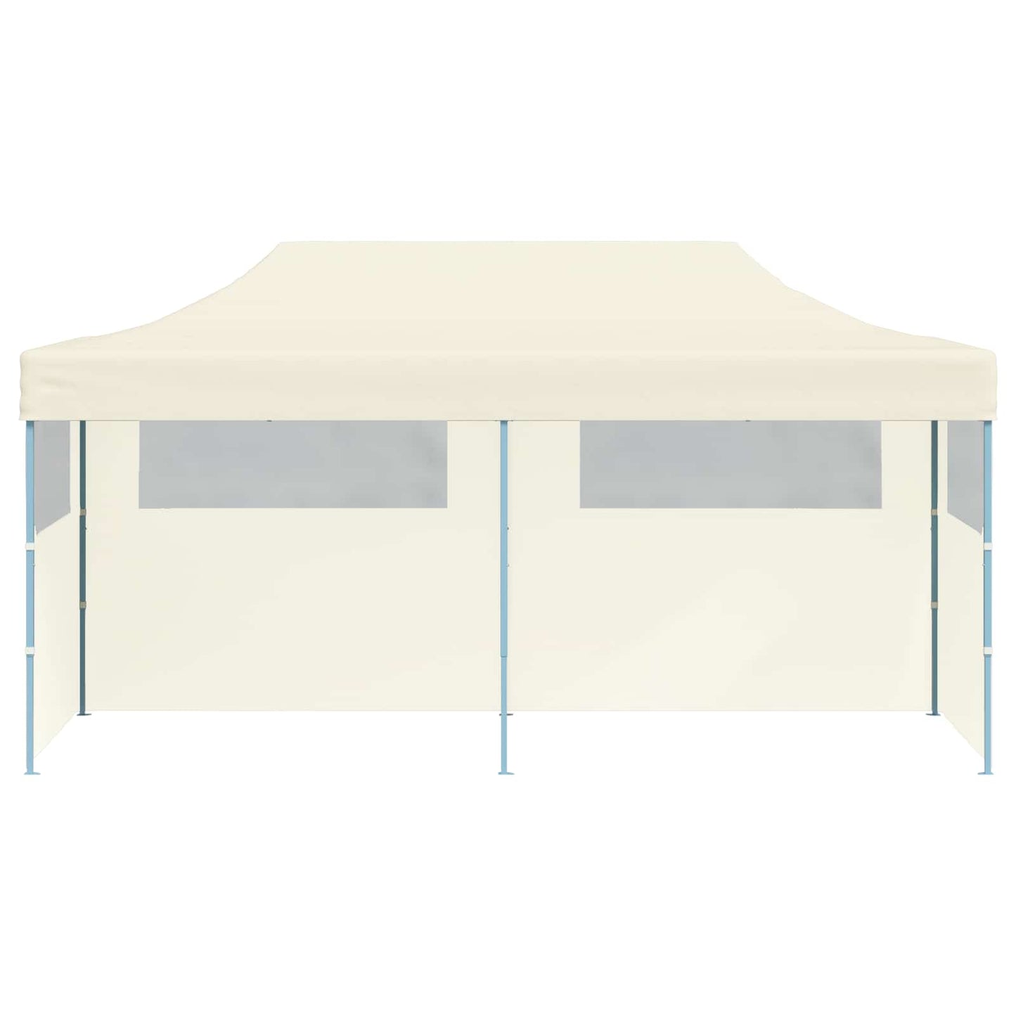 vidaXL Party Tent 291 x 580 x 315 cm Cream Oxford Fabric 4