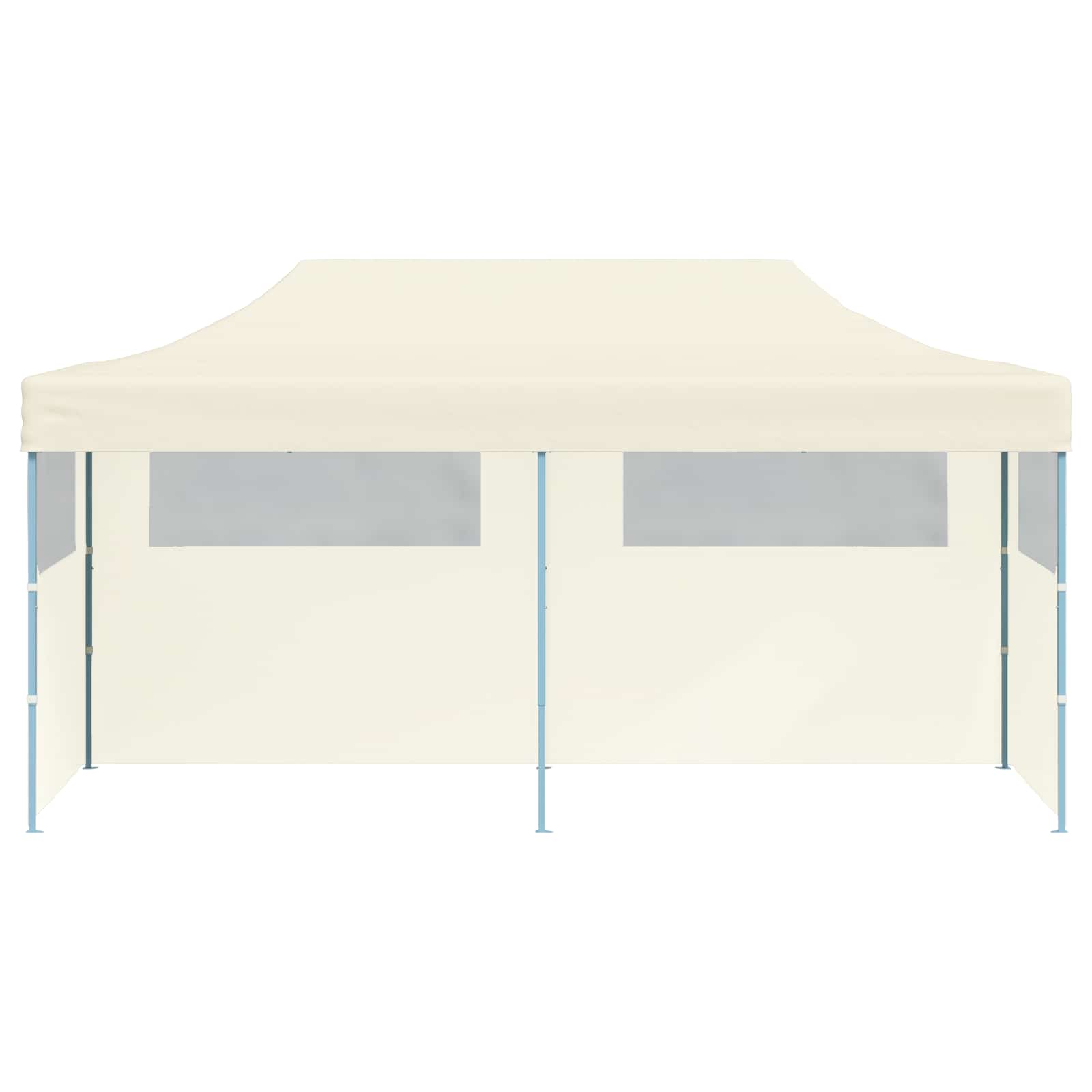 vidaXL Party Tent 291 x 580 x 315 cm Cream Oxford Fabric 4