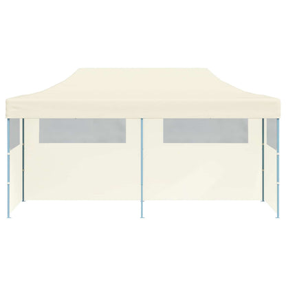 vidaXL Party Tent 291 x 580 x 315 cm Cream Oxford Fabric 4