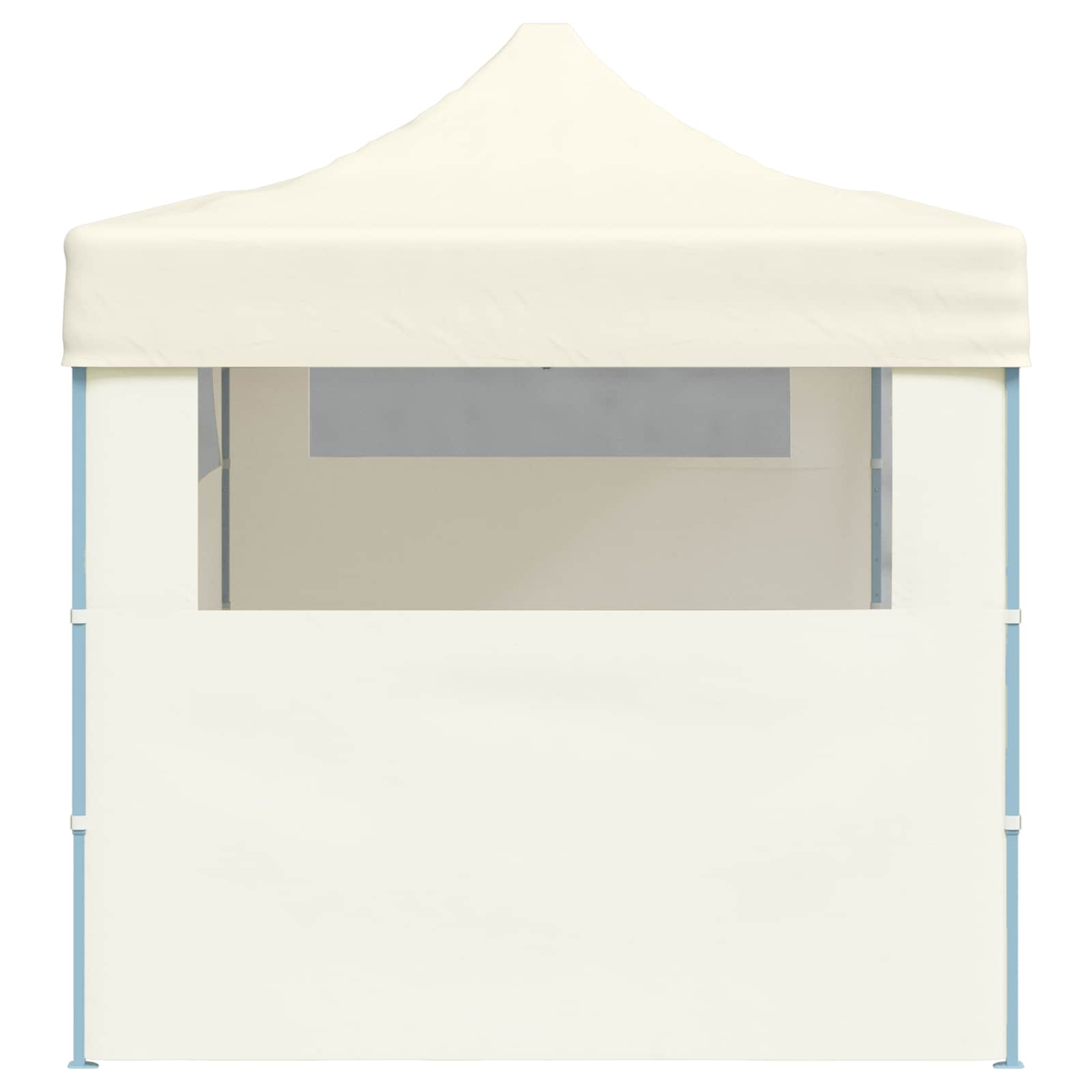 vidaXL Party Tent 291 x 580 x 315 cm Cream Oxford Fabric 6