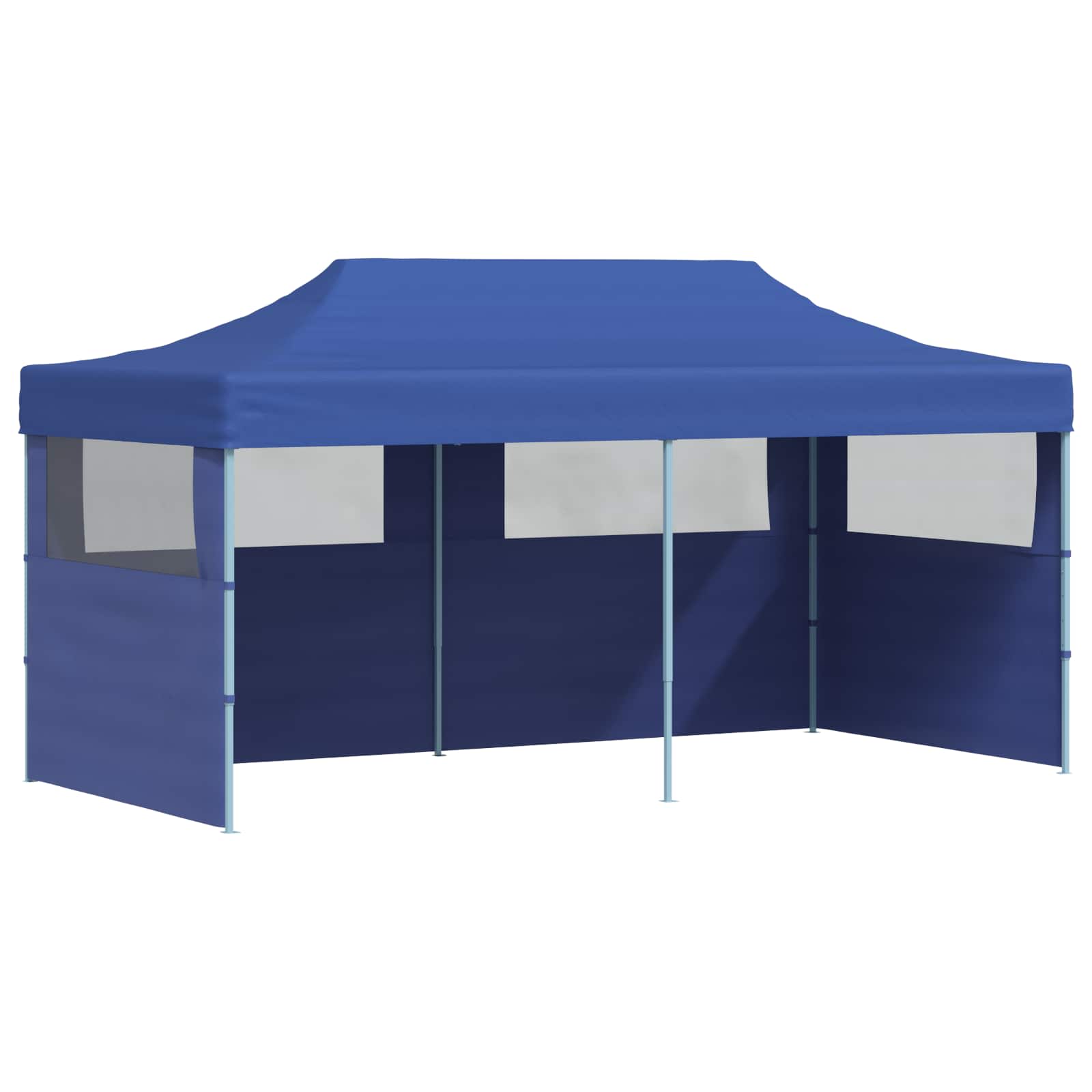 vidaXL Party Tent 291 x 580 x 315 cm Blue Oxford Fabric 2