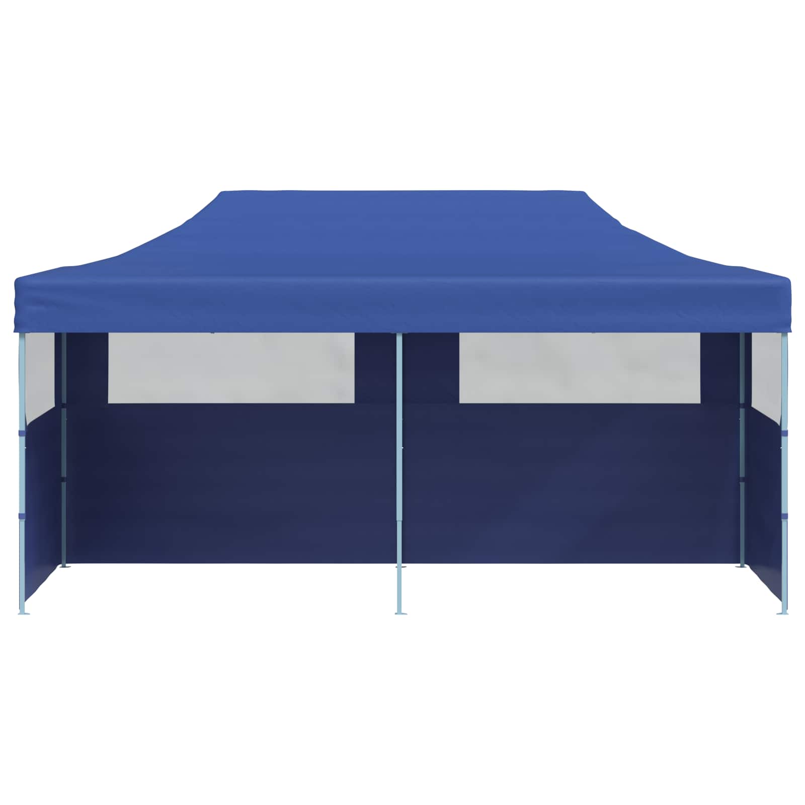 vidaXL Party Tent 291 x 580 x 315 cm Blue Oxford Fabric 4