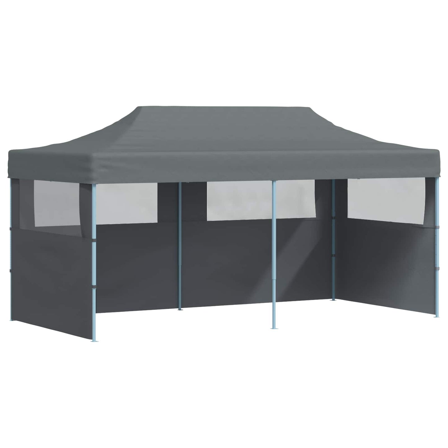 vidaXL Party Tent 291 x 580 x 315 cm Anthracite Oxford Fabric 2