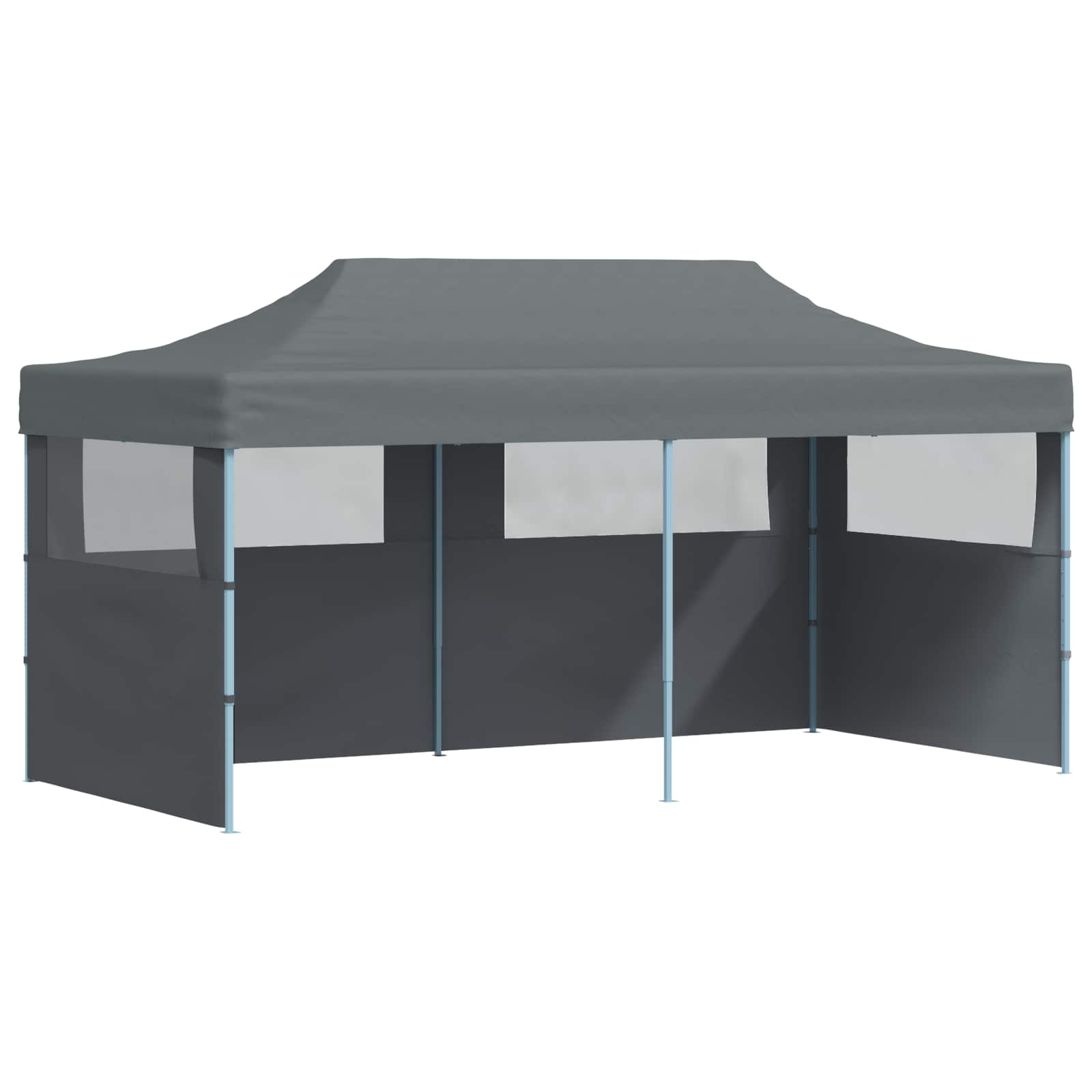 vidaXL Party Tent 291 x 580 x 315 cm Anthracite Oxford Fabric 2