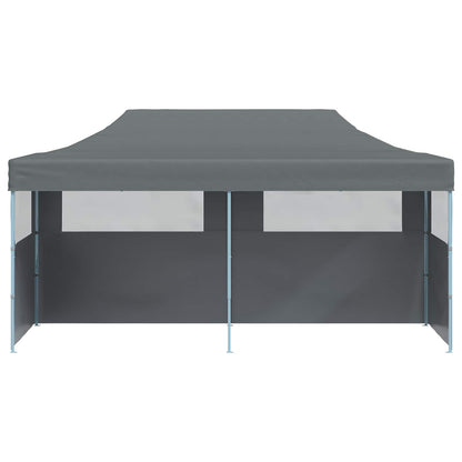 vidaXL Party Tent 291 x 580 x 315 cm Anthracite Oxford Fabric 4