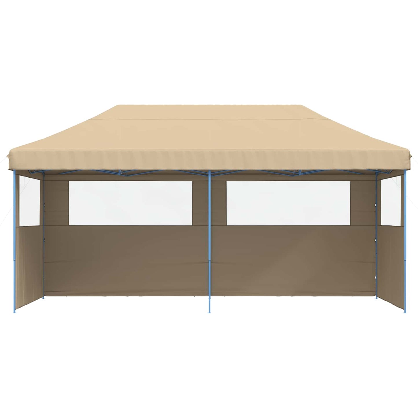 vidaXL Party Tent 292 x 580 x 315 cm Beige Oxford Fabric 3