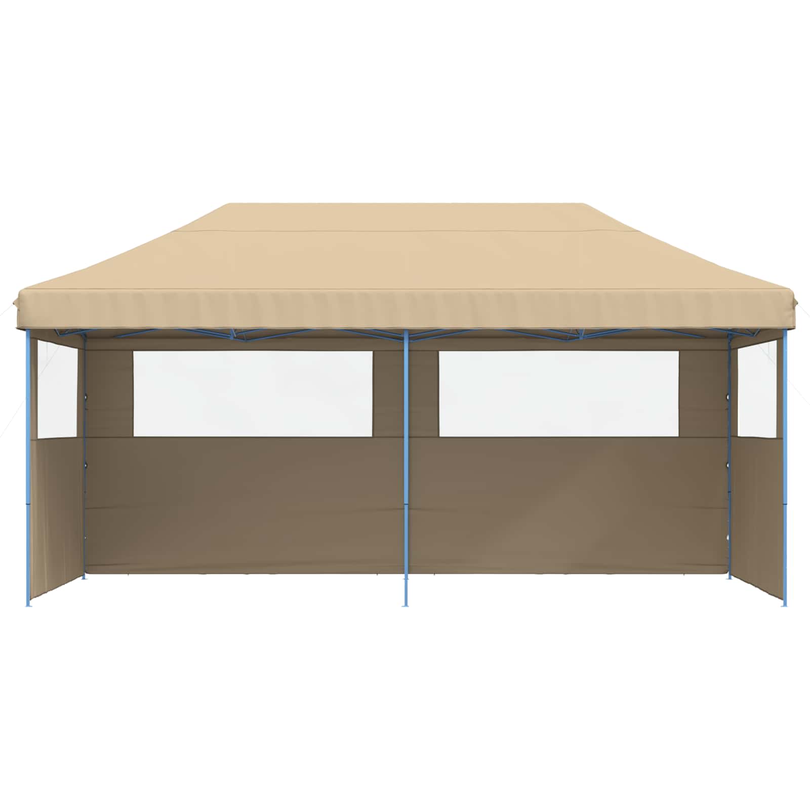 vidaXL Party Tent 292 x 580 x 315 cm Beige Oxford Fabric 3