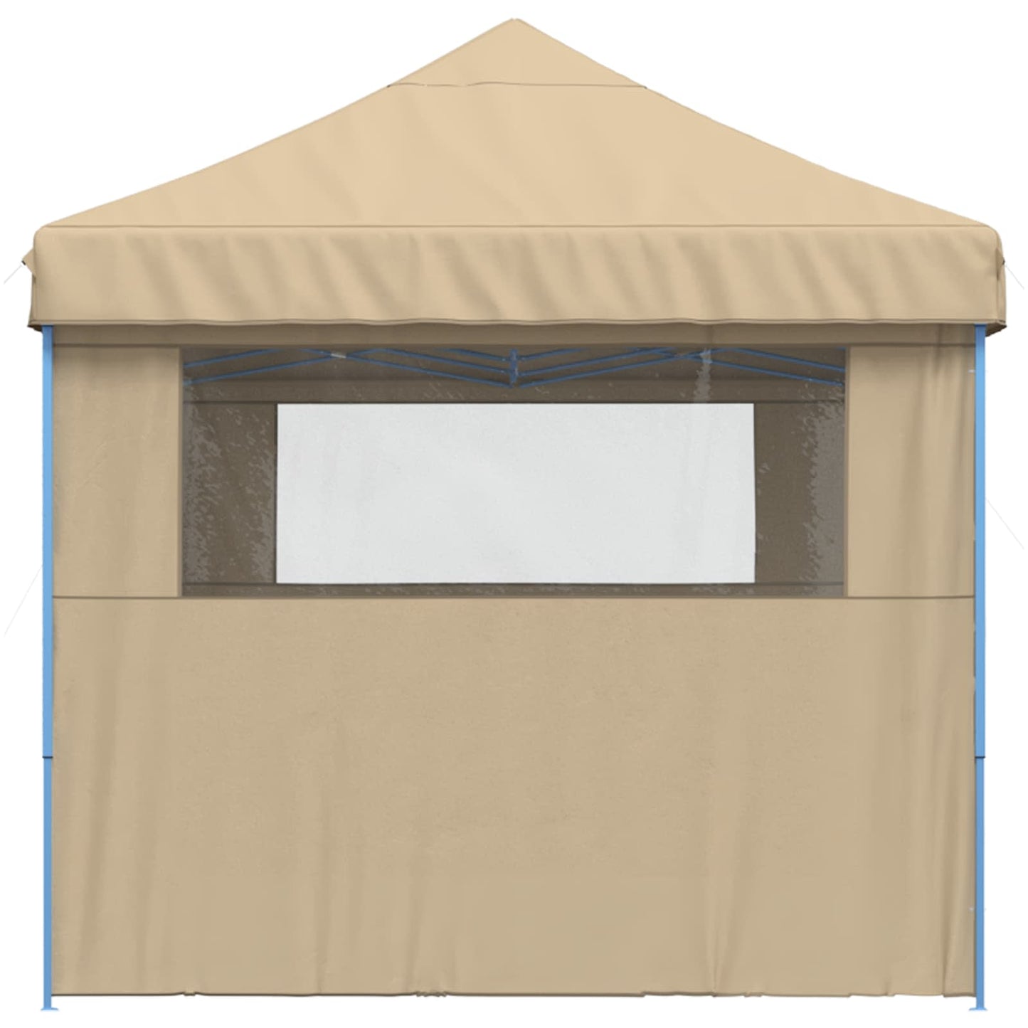 vidaXL Party Tent 292 x 580 x 315 cm Beige Oxford Fabric 5