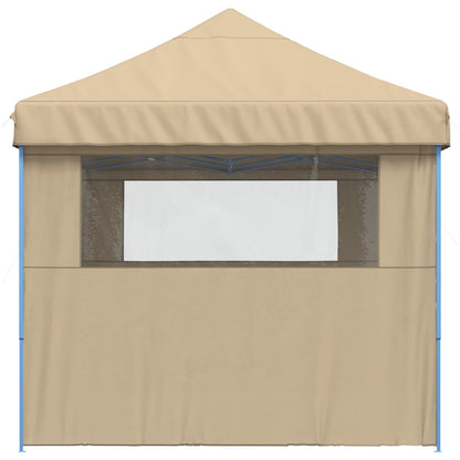 vidaXL Party Tent 292 x 580 x 315 cm Beige Oxford Fabric 5
