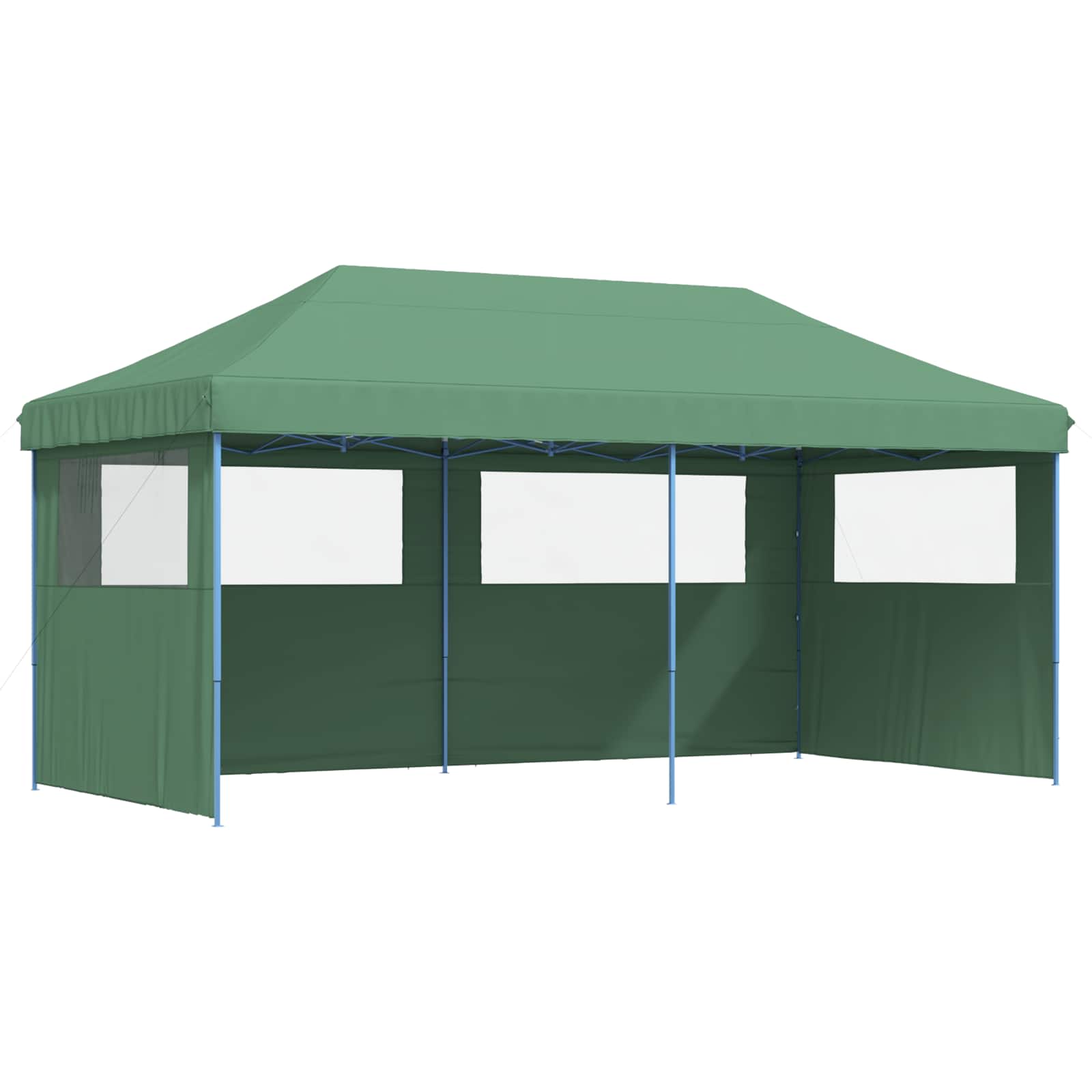 vidaXL Party Tent 292 x 580 x 315 cm Green Oxford Fabric 2