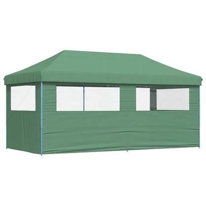 vidaXL Party Tent 292 x 580 x 315 cm Green Oxford Fabric 6