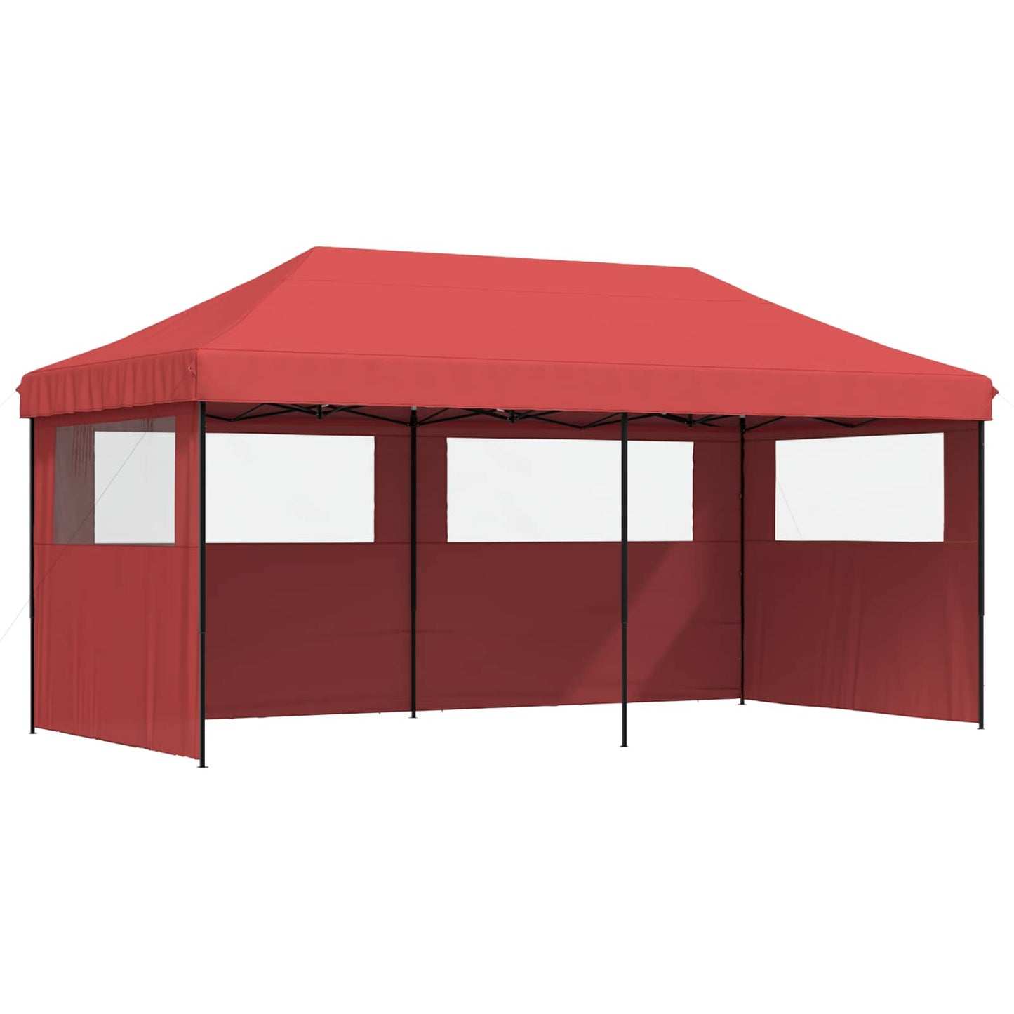 vidaXL Party Tent 292 x 580 x 315 cm Burgundy Oxford Fabric 2