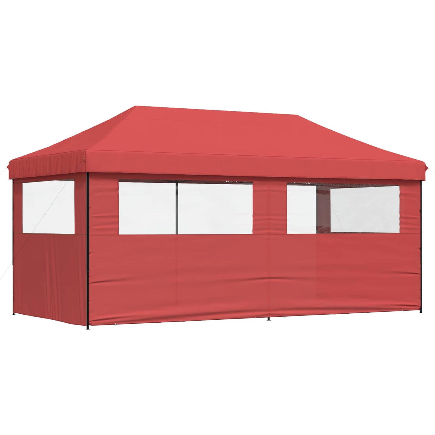 vidaXL Party Tent 292 x 580 x 315 cm Burgundy Oxford Fabric 6