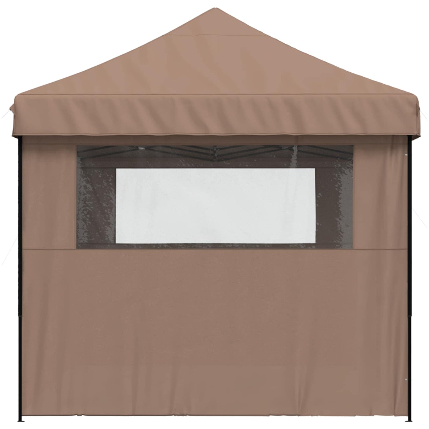 vidaXL Party Tent 292 x 580 x 315 cm Brown Oxford Fabric 5