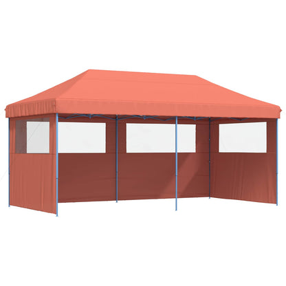 vidaXL Party Tent 292 x 580 x 315 cm Terracotta Oxford Fabric 2