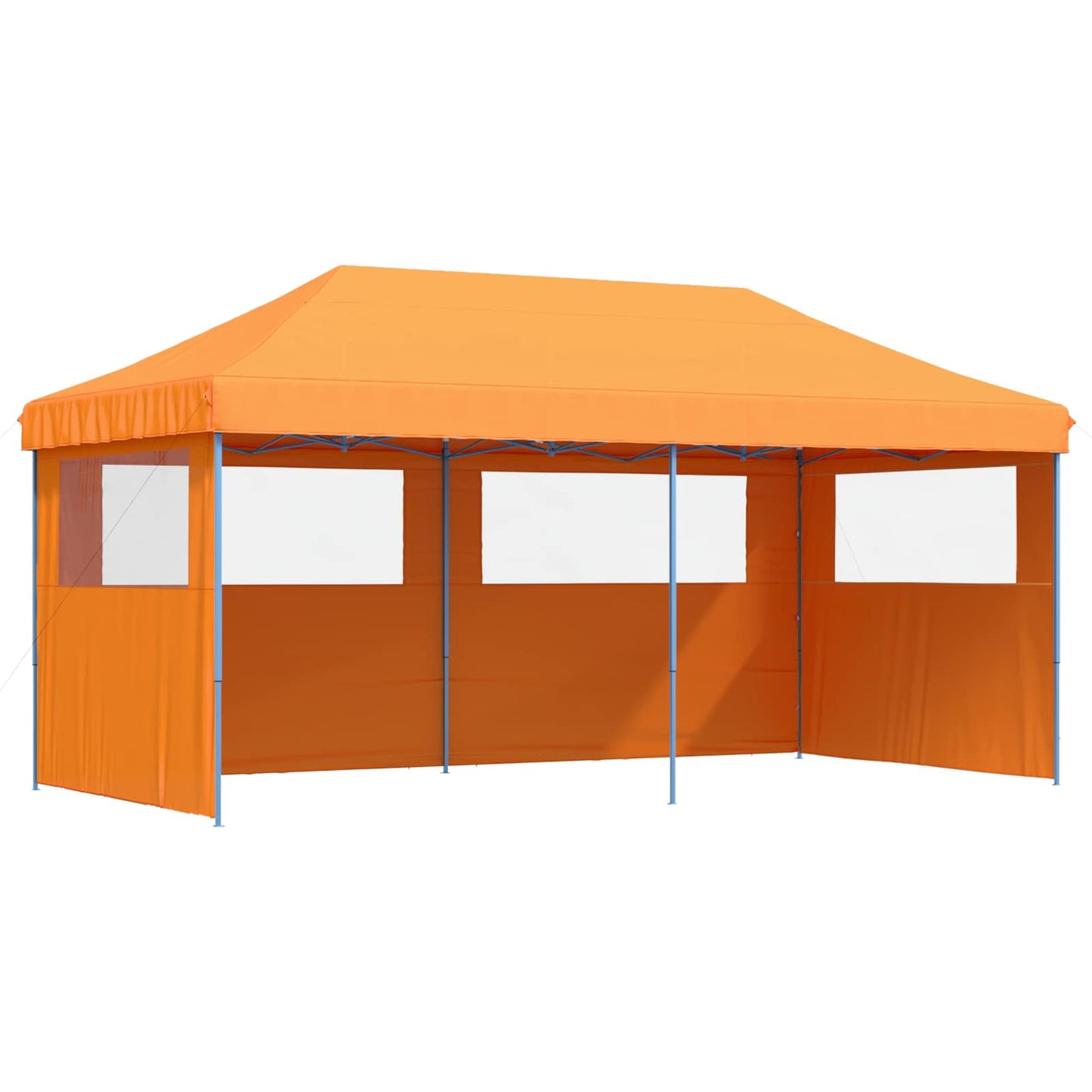 vidaXL Party Tent 292 x 580 x 315 cm Orange Oxford Fabric 2