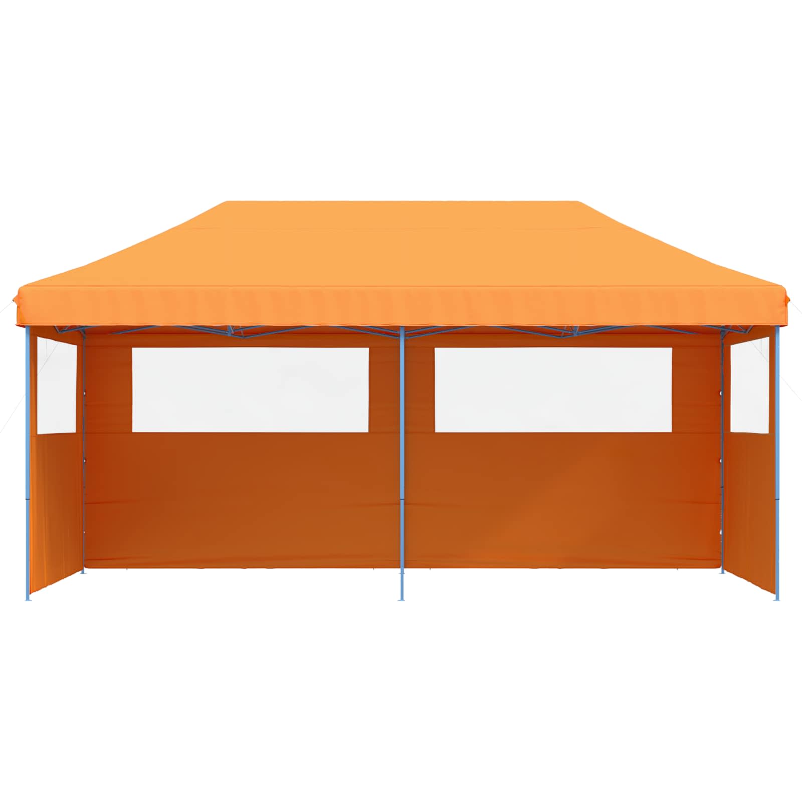 vidaXL Party Tent 292 x 580 x 315 cm Orange Oxford Fabric 3