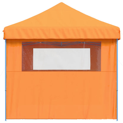 vidaXL Party Tent 292 x 580 x 315 cm Orange Oxford Fabric 5