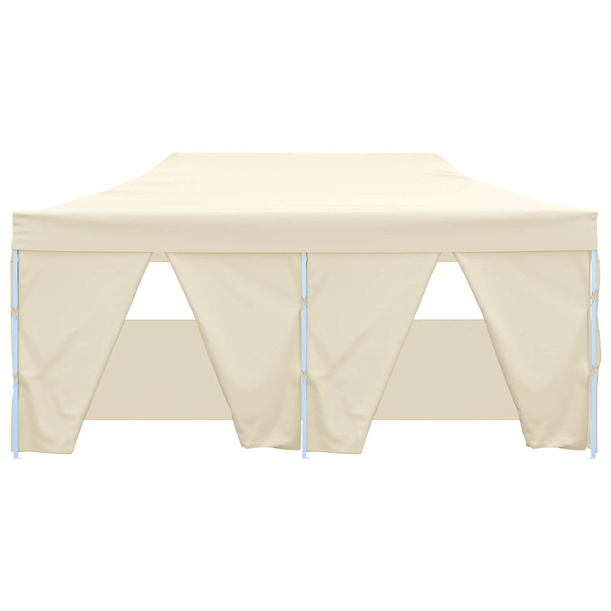 vidaXL Party Tent 291 x 580 x 315 cm Cream Oxford Fabric 4