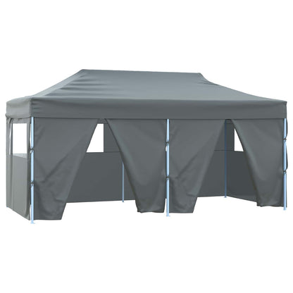 vidaXL Party Tent 291 x 580 x 315 cm Anthracite Oxford Fabric 1