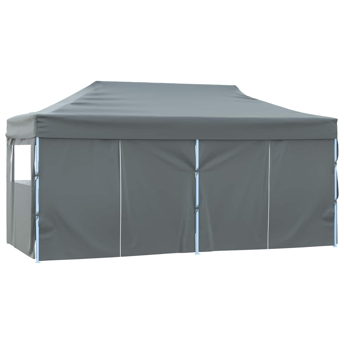 vidaXL Party Tent 291 x 580 x 315 cm Anthracite Oxford Fabric 3