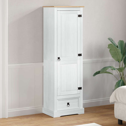 Wardrobes 55 x 38 x 170 cm Solid Pine Wood White