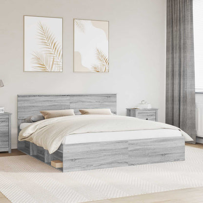 vidaXL Bed Frame 180 x 200 cm Engineered wood