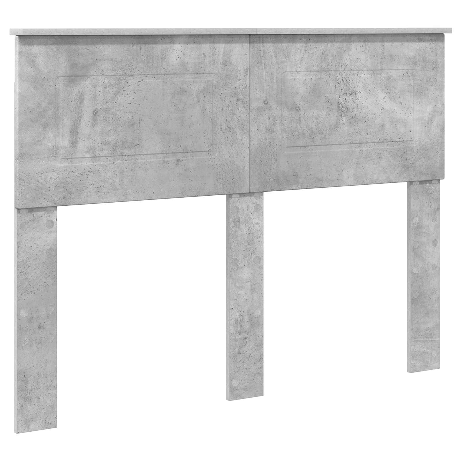 vidaXL Bed Frame Concerte Grey 135 x 190 cm Engineered wood 6