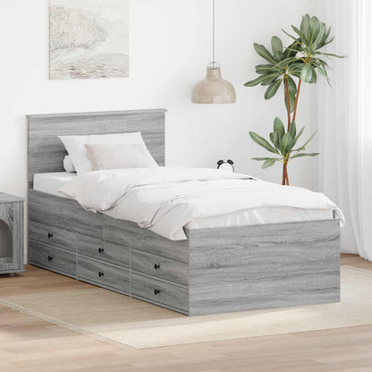 vidaXL Daybed Manual and Black Engineered Wood