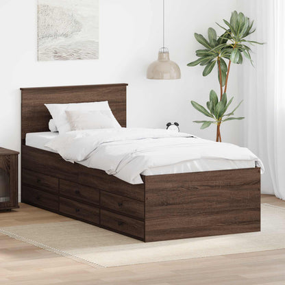 vidaXL Daybed Manual and Black Engineered Wood