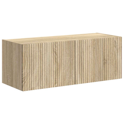 vidaXL TV Wall Cabinet Set 6 pcs Sonoma Oak 5