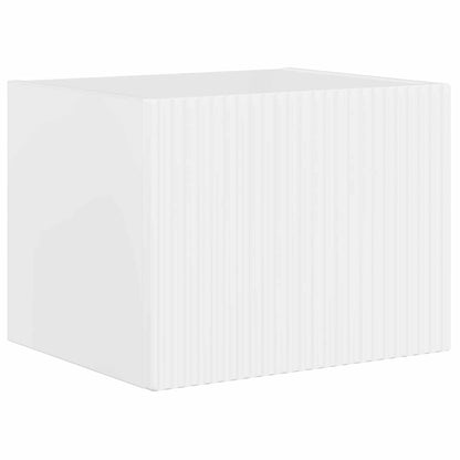 vidaXL TV Wall Cabinet Set 6 pcs High Gloss White 6