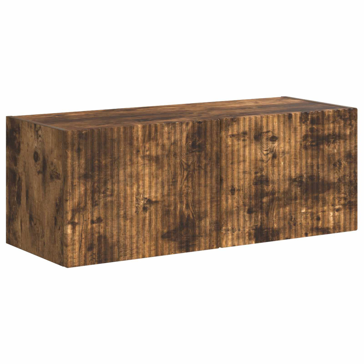 vidaXL TV Wall Cabinet Set 6 pcs Smoked Oak 5
