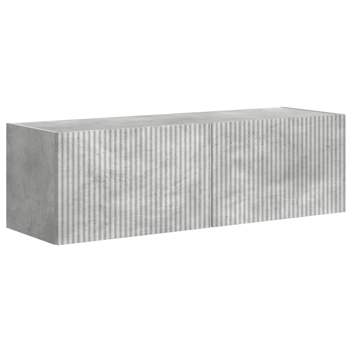 vidaXL TV Wall Cabinet Set 6 pcs Concrete Grey 5