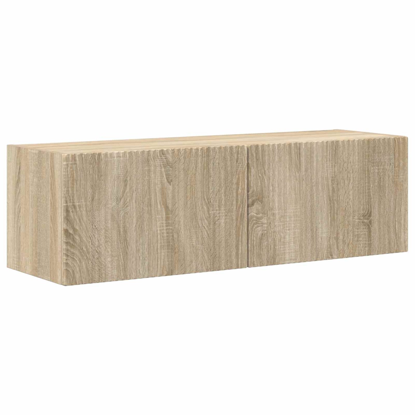vidaXL TV Cabinet Set 3 pcs Sonoma Oak Engineered Wood 6