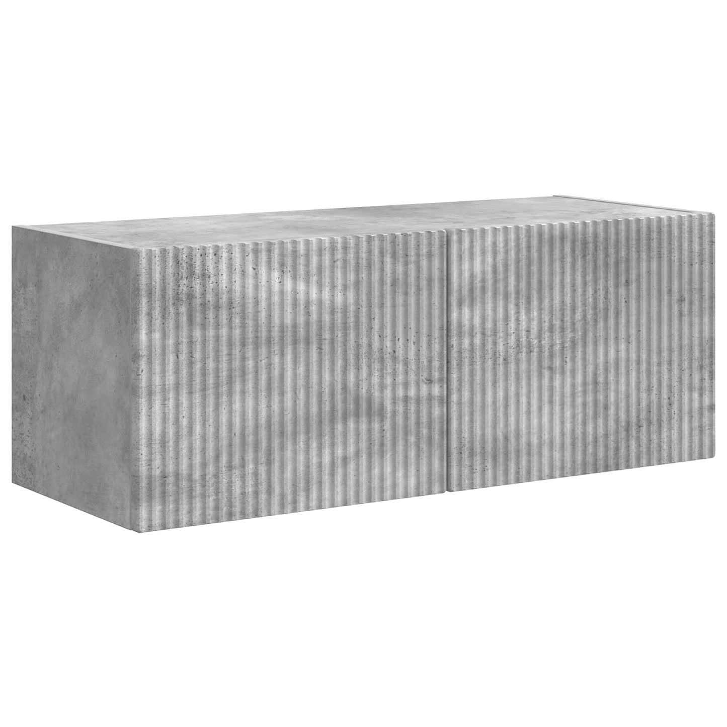 vidaXL TV Cabinet Set 3 pcs Concrete Grey Engineered Wood 5