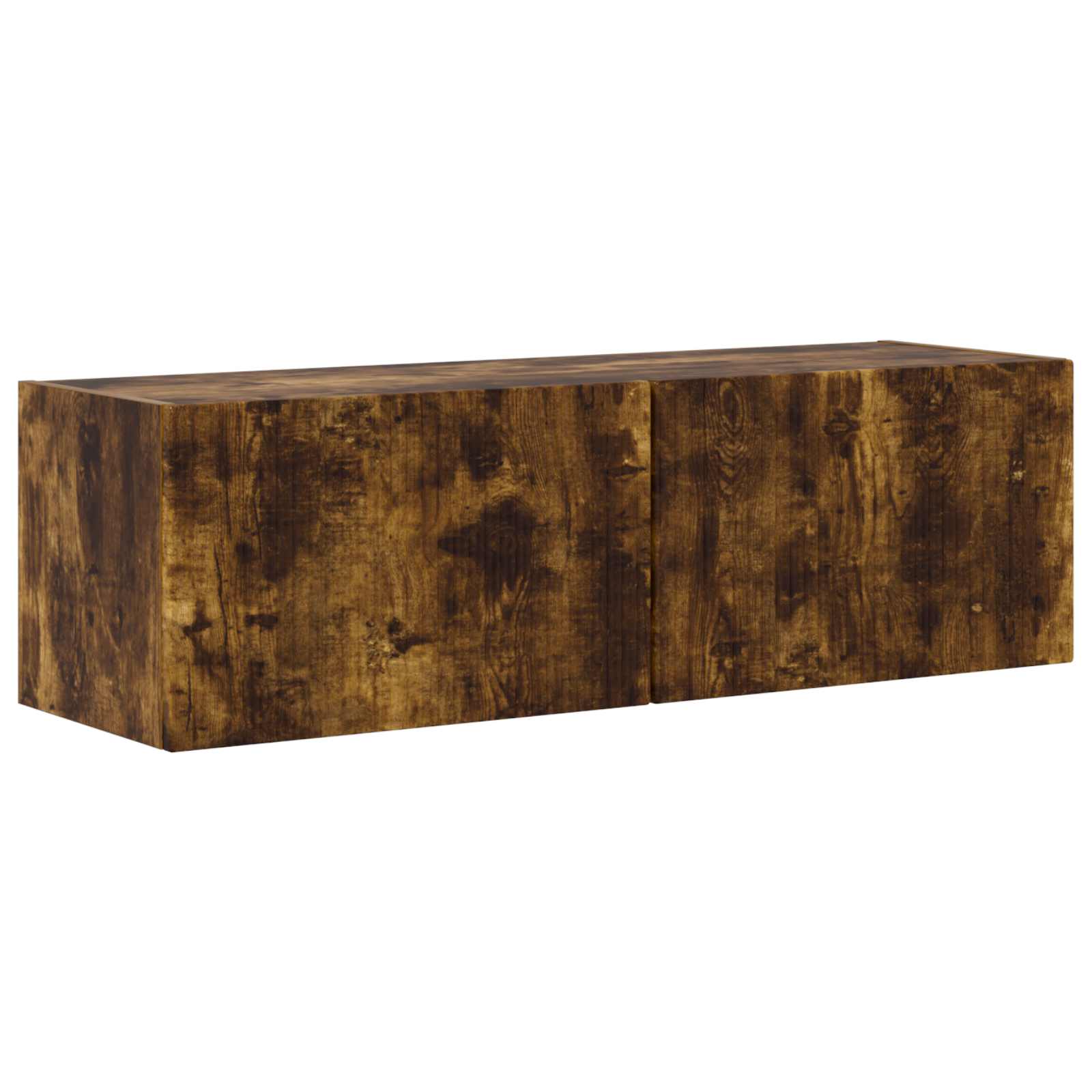 vidaXL TV Cabinet Set 3 pcs Smoked Oak Engineered Wood 6
