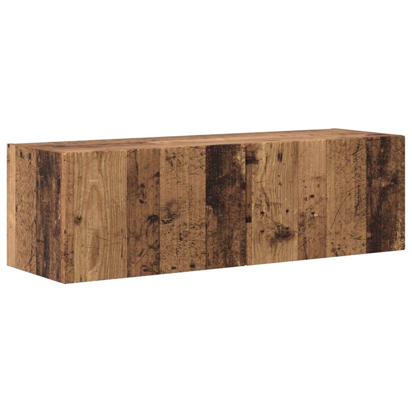 vidaXL TV Cabinet Set 3 pcs Old Wood Engineered Wood 6