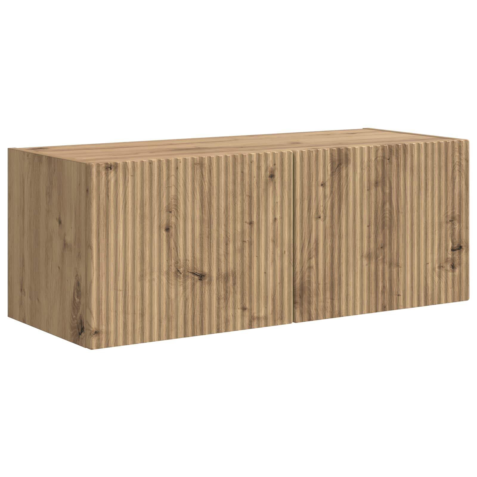 vidaXL TV Cabinet Set 3 pcs Artisan Oak Engineered Wood 5